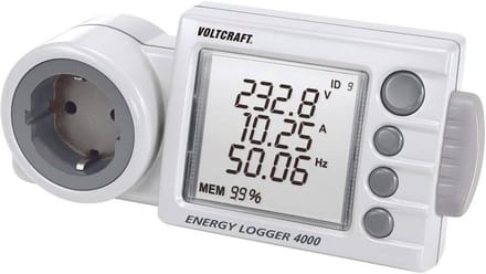 Energiekosten Meter met Dataregistratie en Kostenprognose