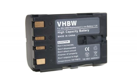 Camera accu compatibel met JVC BN-V408U / 900 mAh