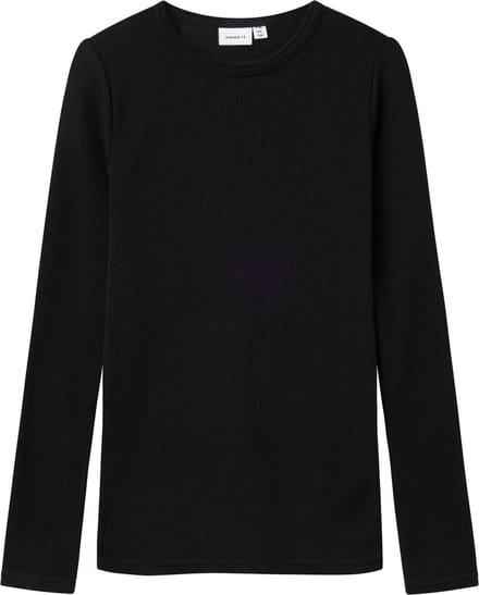 NAME IT - NKNWAX WOOL RIB LS TOP - Unisex - Lange mouwen shirts