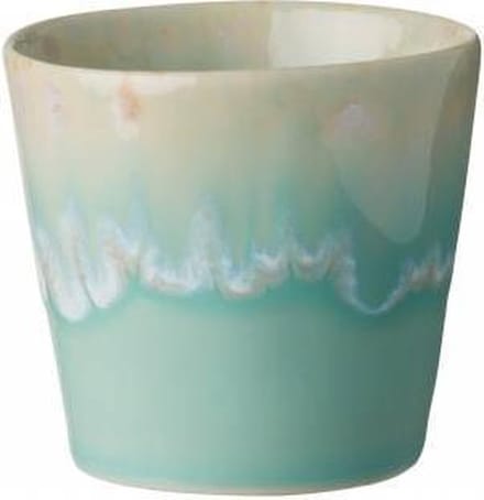 Costa Nova - servies - espresso kop - Grespresso azur  - aardewerk - H 5,9 cm