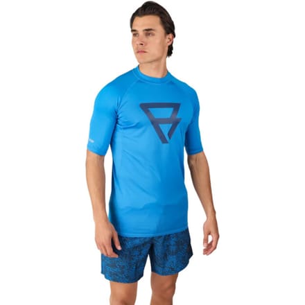 Brunotti Waveguard Heren Rashguard | Neon Blauw - L