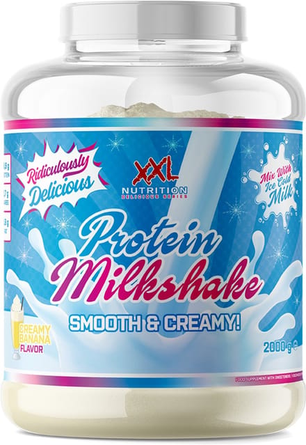 XXL Nutrition - Protein Milkshake - Creamy Banana - Eiwitshake - 750 g