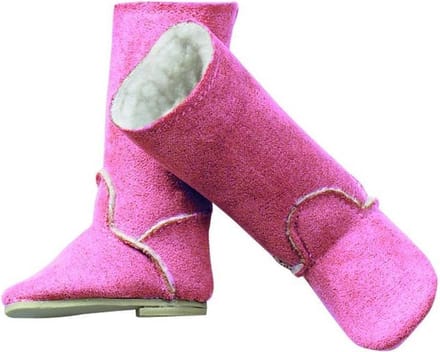 Roze suede laarzen - Götz
