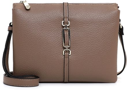 EMILY & NOAH Schoudertas E&N Lewe ( 65720 ) - Dames handtassen - taupe 900