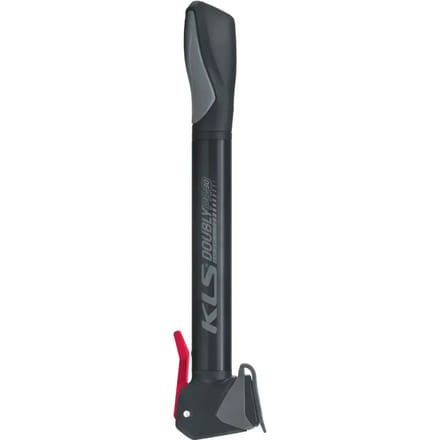 Kellys Double PRO 30 Mini Fietspomp - Aluminium, 5 Bar
