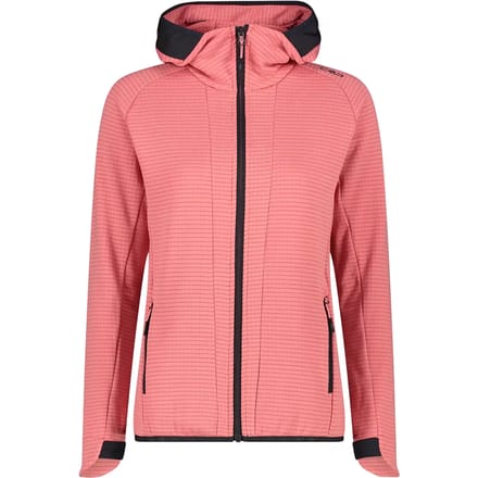 Dames fleece met capuchon CMP