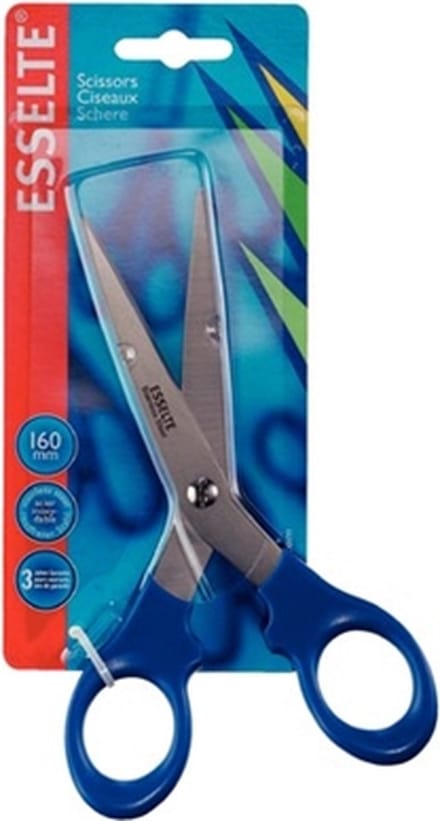 Esselte schaar 160mm blauw