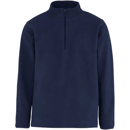 Neutral Recycled Fleece Quarter Zip NER73603 - Navy - M