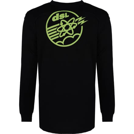 Diesel Longsleeve Just Mannen zwart