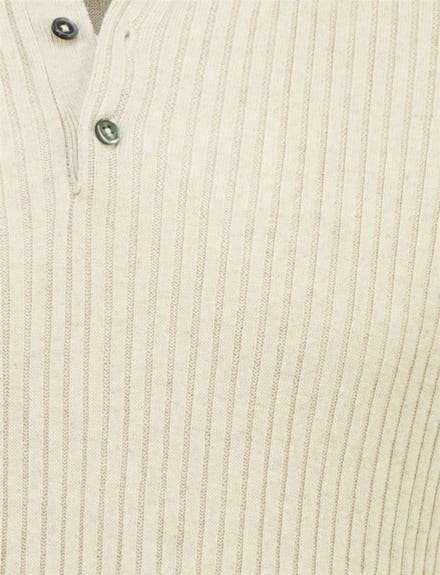 Born With Appetite poloshirt korte mouw beige