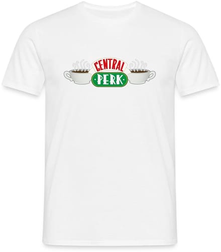 Friends Central Perk Logo T-Shirt Heren