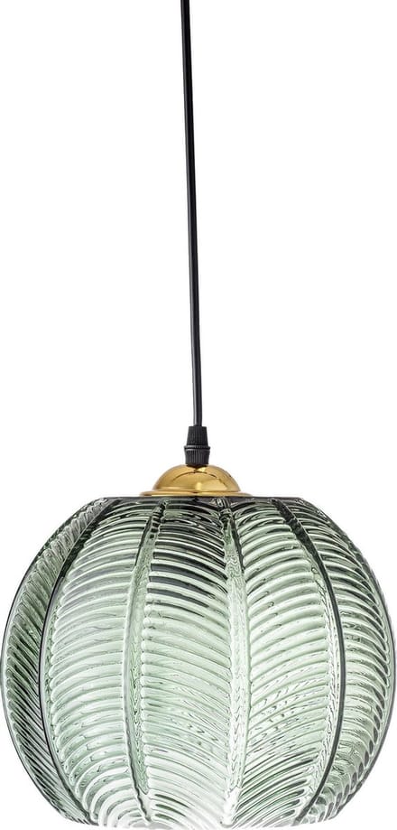 Bloomingville Glas Pendel Ø 22 cm - Groen
