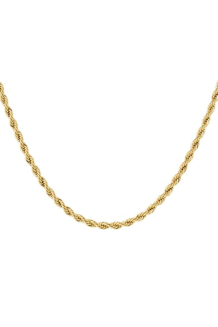 Bijoutheek Collier Twisted (5mm) Goud