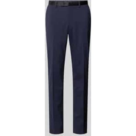 Slim fit pantalon met achterzakken