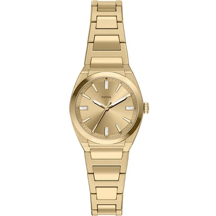 FOSSIL Everett Vrouwen Horloge 27 mm Goudkleurig