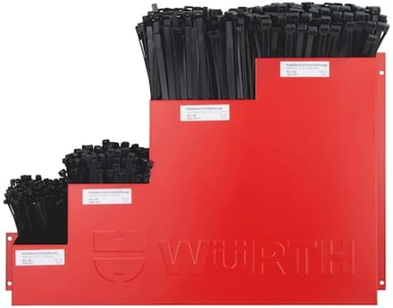 Wurth - Kabelbinders assortiment, voertuig - Kabelbinders assortiment voor voertuigen 800-delig x 1 st