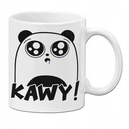 Grappige Panda Koffiemok voor Kantoor - Leuk Cadeau