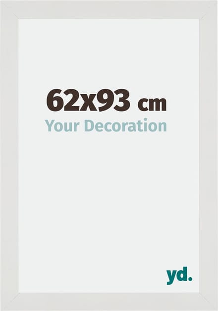 Your Decoration - Fotolijst 62x93 cm - MDF - Wit Mat - Mura