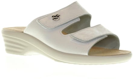 Fly Flot Witte Slippers maat 38