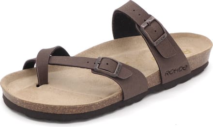 Rohde Dames Slipper - 5594-72 Bruin - Maat 38