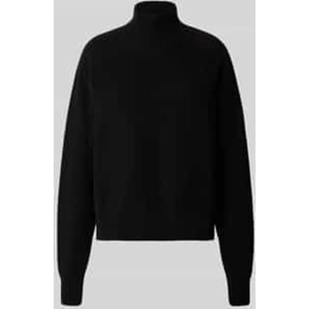 Gebreide pullover met opstaande kraag