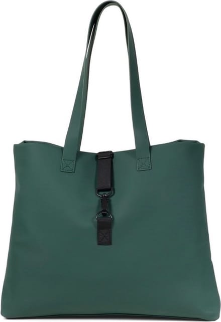 Norlander Dull PU Shoppertas - Boodschappentas - Groen