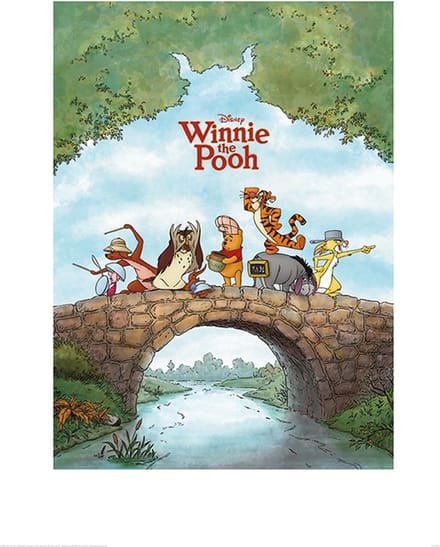 Pyramid Poster - Winnie The Pooh - 80 X 60 Cm - Multicolor
