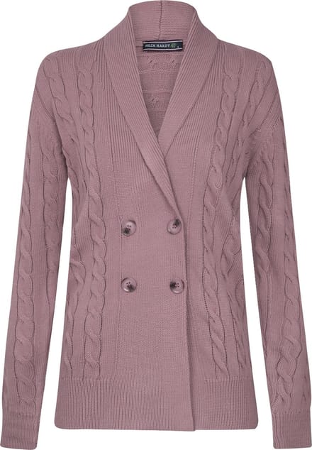 Felix Hardy Gebreide Cardigan - Vest Dames Roze - M