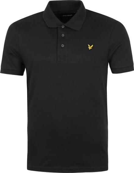 Lyle and Scott Polo Zwart - Maat XS - Heren