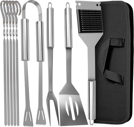 Lexium barbecue accessoires - barbecue tang - barbecue gereedschap - barbecue set