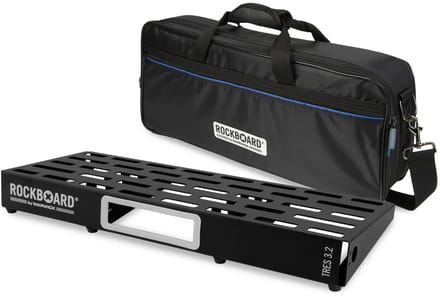 Rockboard Tres 3.2 with Gigbag - Pedalboard voor gitaren