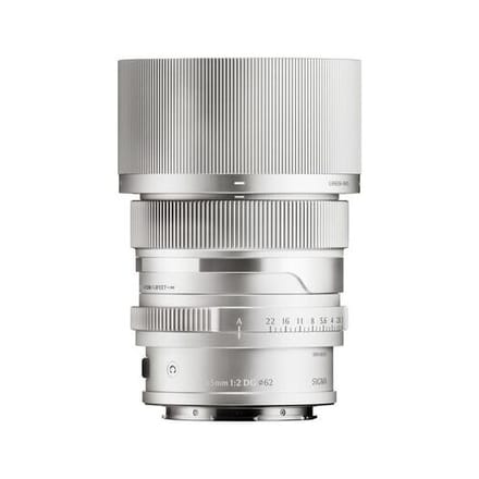 SIGMA 65mm f/2 DG Contemporary Silber Objektiv, kompatibel mit L-Mount