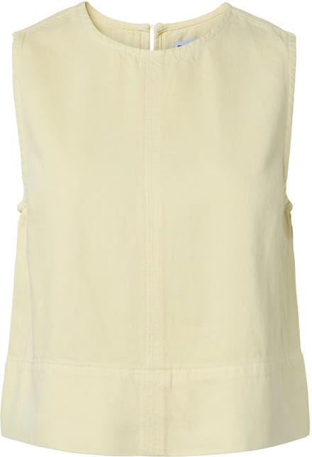 Pieces Mouwloze top PCSKY