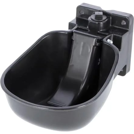 Drinkbak met pvc peddels 1/2 &amp; 3/4 aansluitingen Kerbl K50 (x1)
