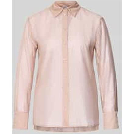 Regular fit overhemdblouse met siersteentjes