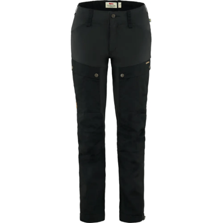 Fjällräven Keb Trekkingbroek - Dames Wandelbroek - Black