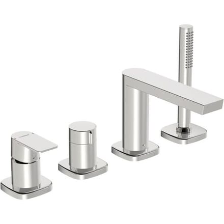 Hansastela ready-mount set single-lever mixer 4-hole 57302173