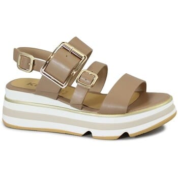Sandalen met sleehak Keys SIVIGLIA CAMMELLO