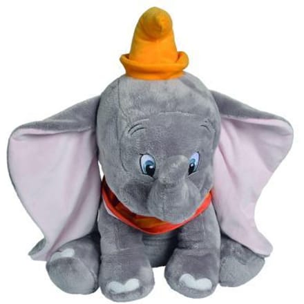 Disney - Dumbo/Dombo - 45 cm - Pluche - Grijs - Alle leeftijden - Knuffel