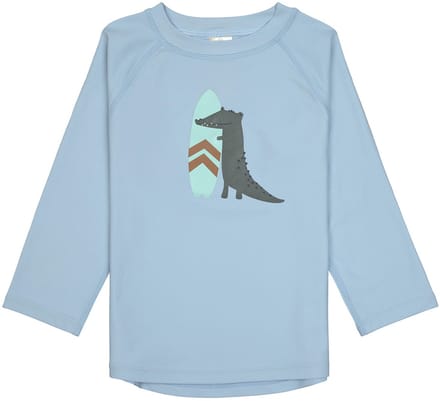 Lässig SPF UV-Shirt longsleeve - Rashguard crocodile sky blue