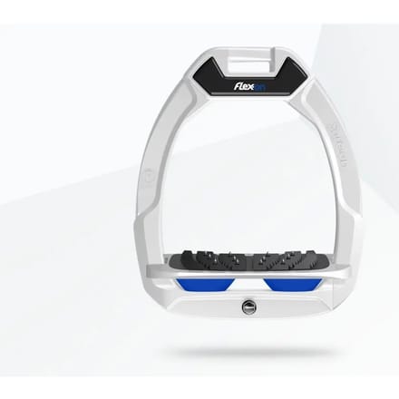 Veiligheids-ruitersriem Inclinatie Ultra Grip Wit/Grijs/Blauw Flex-On Safe-On