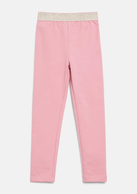 s.Oliver - female - Sweatlegging met glinsterende tailleband