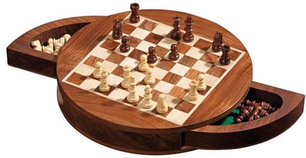 Philos Schaak Kassette rond
