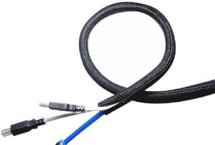 Bosscom zelfsluitende kabel hoes 10mm zwart per meter