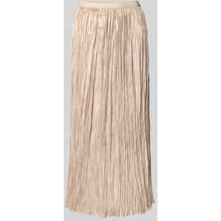 Midirok met plissévouwen