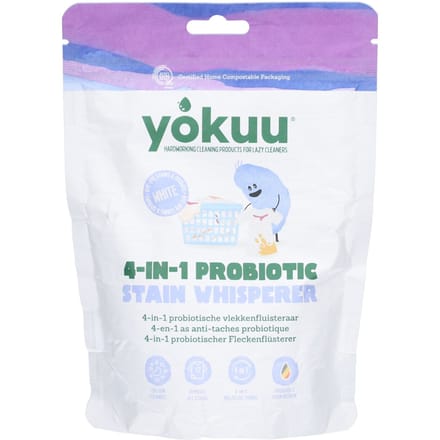 Yokuu 4 in 1 Probiotische Vlekkenfluisteraar voor Witte Was (390 gr)