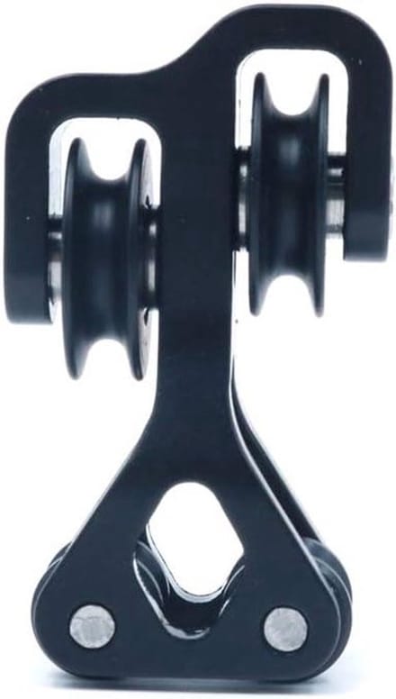 Allecta - Compound Boog Aluminium Boogschieten Boog Kabel Glijbaan String Splitter Bowstring Pijl Katrol Zwart.