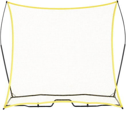Voetbal Rebounder, 2.1x2.1 Meter - Draagbaar IJzer/Polyster Frame - Met Tas - voor Solo Of Team Training