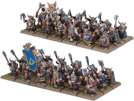 Warhammer - The Old World - Dwarfen Mountain Holds - Dwarf Warriors - 10-07