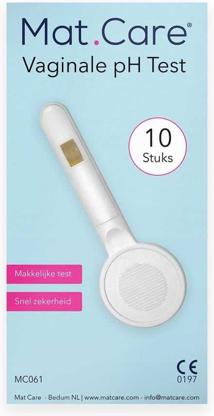 Mat Care vaginale pH test - vaginale infectie test - vaginale schimmel test - 10 testen